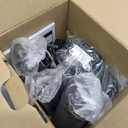 Panasonic Cordless Phone, Easy to Use with Large Display & Big Buttons, Flashing Favorites Key, Flashlight, Call Block, Volume Boost, Talking Caller ID, House Phones, 3 Handsets - KX-TGU433B (Black)