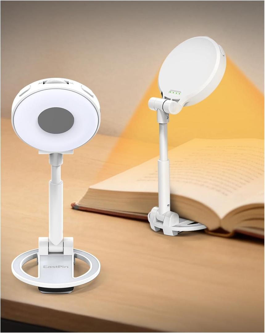 Book Light for Reading in Bed: Rechargeable 18 LED Clip on Reading Light with Timer & Memory Eye-Caring 3 Color Temperature Stepless Dimming Night Reading Lamp Gifts for Book Lovers Men Kids