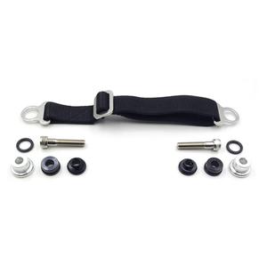 OTOM Rear Adjustable Rescue Strap Pull Strap Rope for Motorcycle Dirt Bike CRF YZF YZFX WR RMZ C2 (Black)