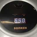 Mini Tank Water Heater Electric 2.5 Gallon Under Sink Instant Hot Water Heater with LED Dsiplay,T&P Valve,3-Way Diverter,110V 120V Point Of Use Water Heaters for Kitchen RV Bathroom Gray