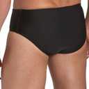 Speedo Mens Swimsuit Brief Endurance+ Solid Adult (Black, M)