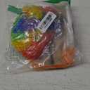 Latex Clown Mask with Colorful Hair Wig Red Nose Halloween Clown Costume Creepy Cosplay Dress Up Halloween Adult Teens Masks Unisex Role Play Party Props