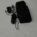 Red Light Therapy for Body: Infrared Light Therapy Belt Heating Massage Pad with Vibration for Back, Waist, Shoulder, and Belly Pain Relief, Portable Relaxation for Home, Men & Women (Deep Black)