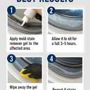ACTIVE Mold Stain Remover Gel Cleaner Heavy Duty Stain Cleaner for Front Loader Washing Machine Seal, Bathroom Grout, Shower, Caulk - Front Load Washer Cleaning Solution - 7 Fl Oz