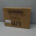 LIYI Dish Drying Rack,Large Dish Rack for Kitchen Counter,2-Tier Dish Racks with draining Tray,Detachable Capacity Dish Drainer Organizer,Black