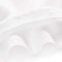 SweatyRocks Women's Casual V Neck Short Sleeve Soild Basic Crop Top T-Shirt (Large)