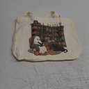 Christmas Book Lovers Gift Tote Bag, Ghost Reading Books Bag Spooky Gifts for Women Bookworm Bookish Librarian Bookish