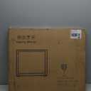 FENNIO 22" x 20" Vanity Mirror with LightsLED Makeup MirrorHollywood Mirror with 3 Color Modes & Adjustable BrightnessVanity Mirror Square White