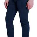 DKNY Mens Pants - Slim Fit Ultimate Stretch Chinos, 5-Pocket Business Casual Slacks - Work & Travel Pants for Men (34W x 32L, Navy)