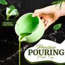 Complete Matcha Tea Set - Traditional Japanese Matcha Ceremony Kit with Bamboo Whisk & Bowl with Spout, Whisk Holder & Sifter - Perfect for Mindful Tea Experience (Green)