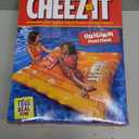 Giant Cheez-It Pool Float  Extra Large Inflatable Snack Shaped Floatie for Pool, Beach & Lake, Durable Vinyl, Over 4.5 Feet, Perfect for Lounging, Summer Parties, 4th of July Pool Party
