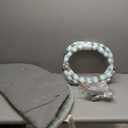 Blissful Diary Baby Play Gym Mat, Play Mat Activity Mat with 6 Detachable Toys for Stage-Based Sensory & Motor Skill Development, Easy to Install & Clean, Baby Essentials Gift, Sage Green