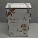 Valentines Rose Gifts for Her Birthday Gifts for Women Valentines Flower Galaxy Glass Rose with 2 Light Modes Forever Eternal Colorful Gold Foil Rose in Glass Dome,Anniversary Valentines Women Gifts