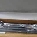 Tension Curtain Rod No Drilling, Heavy Duty 51-168 Inch, Black