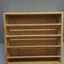 Orimade 4 Tier Spice Rack Organizer for Cabinet, Freestanding Bamboo Seasoning Rack for Countertop, Cupboard, Pantry, Kitchen, 13.18 x 4.13 x 12.2 inches(Spice Jars Not Included)