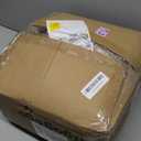 HIGOGOGO Round Stuffed Pouf Ottoman, Corduroy Poufs with Foam Chunk Filling, Furry and Fluffy Pouf Foot Stool Storage Ottoman, 20 X 15 Floor Poufs Foot Rest for Living Room, Dark Grey