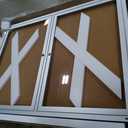 Quartet Bulletin Board, 4' x 3' Enclosed Cork Notice Board, Lockable Swing Door, Weather Resistant Aluminum Frame (2124)