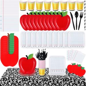 FoldTier 248 Pcs Back to School Party Decorations Kindergarten Pre-k, 8.99 x 4.5 ft/ 274 x 137.2 cm