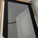 Wood Framed Mirrors for Wall, Black Bathroom Vanity Mirror for Over Sink 24 x 36, Vintage Wall Mirror for Bathroom Sink Hallway Entryway Bedroom Living Room Farmhouse Boho Style