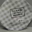 60 Pcs Green and White Gingham Disposable Paper Placemats Round Table Place Mat Summer Checkered Decorative Paper for Baby Shower Wedding Birthday Party Dinner Table Decor