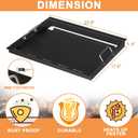 6787 Full Size Griddle for Weber GS4 Spirit II & I E310 E320 S310 S320,Spirit S315, E315 Spirit 2 Grill Flat Top Insert w/Handles,7638 Replacement Parts for Weber Genesis Silver/Gold B/C,Carbon Steel