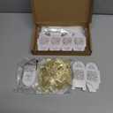 100 Pcs Wedding Candy Boxes Sets 50 White Laser Cut Favor Boxes 50 Skeleton Key Bottle Opener with Tags Cards and Ribbon White Lace Candy Box Favor for Bridal Shower Birthday Party