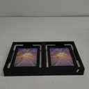 EXYGLO 2 Pack 5x7 Rustic Rotating Floating Picture Frames, Photo Frames for Vertical or Horizontal Tabletop Display, Black