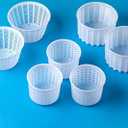 7 items Cheese making kit | Variouse cheese molds 0.25-0.6 kg for soft cheeses (7). Cheesemaking from Cow and Goat Milk. Cheese making supplies