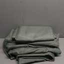 sancua Rectangle Tablecloths for 8 Foot Tables, 5 Pack - Washable Polyester Fabric Table Cloth for Wedding Party, Birthday, Banquet Reception, 60x120 Inch, Sage Green