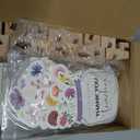Crtiin 20 Sets Graduation Teacher Appreciation Gifts Desk Calendar 2026 2027 with Wooden Stand Mini Monthly Calendar Desktop Thank You Gift for Teacher Mentor Teaching Assistants Staff Office Supplies