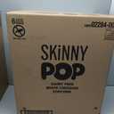 SkinnyPop Popcorn, White Cheddar, Whole Grain, Dairy-Free Snack, 0.65oz (6 Boxes, 6 Bags per Box), Best By: 07/24/25