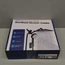 Shower Head,10Rain Shower Head with Handheld Spray Combo with 11'' Angle Adjustable Extension Arm/Flow Regulator/Shower System,High Pressure Rainfall Shower Head Clean Bathroom,Matt Black