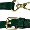 Allzedream Leather Purse Strap Replacement Crossbody Handbag Long Adjustable (Green)