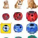 XHX Long-Lasting Interactive Dog Toy to Keep Your Pup Distracted - Safe for Dogs - Dog Toys for Small Dogs 10-25 lbs(Small, Blue and White)