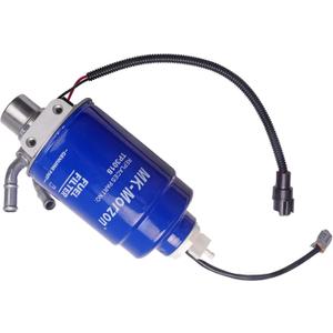 6.6 Duramax Fuel Filter Housing Assembly Compatible with 2004-2012 Chevy Silverado GMC Sierra 2500 HD 3500 HD with Aluminum Head and Water in Fuel Sensor Replaces# 12642623 TP3018 12639277