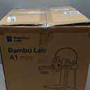 Bambu Lab A1 mini 3D Printer + LED Lamp Kit, Set Up in 20 Mins, High Speed & Precision, Full-Auto Calibration & Active Flow Rate Compensation, 48 dB Quiet FDM 3D Printers