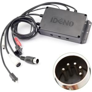 Fit for IDENO 6 Wire Junction Box/Control Box for Power Recliner Lift Chair Operates Up/Down Vibration Massage and Heating (5 Pin 6 Wire)