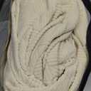 ZNSAYOTX Oversized Super Stretch Couch Cover (92"-115"), New Striped Sofa Covers Comfortable & Durable, Dog Cat Pets Friendly Extra Large Spandex Sofa Slipcovers (Beige, XL Sofa)