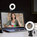 Video Conference Lighting Kit, Ring Light for Monitor Clip On,for Remote Working, Distance Learning,Zoom Call, Self Broadcasting and Live Streaming, Computer Laptop Video Conferencing