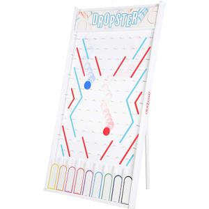 GoSports DROPSTER Prize Drop Game with Customizable Slots - Game Show Style Coin Drop - Great for Trade Show Prizes, Educational Trivia, Party Games & More