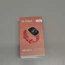 Fitbit Versa 4 Fitness Smartwatch with Daily Readiness, GPS, 24/7 Heart Rate, 40+ Exercise Modes, Sleep Tracking and more, Pink Sand/Copper Rose, One Size (S & L Bands Included)