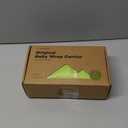 KeaBabies Baby Wrap Carrier - All in 1 Original Baby Carrier Newborn to Toddler Sling, Easy to Wear, Hands Free Bonding, Lightweight, Breathable Infant Wraps (Trendy Black) (One Size (Pack of 1))