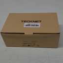 TECKNET Solar Wireless Driveway Alarm with 2600FT Long Range & 36 Melodies & 5 Volumes and Supports 4 Zones Weatherproof Motion Sensor Alarm to Protect Inside/Outside Property (1 Receiver 1 Sensor)