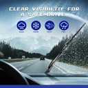 OEM QUALITY 26" + 24" Premium All-Seasons Stable And Quiet Windshield Wiper Blades(Set of 2)