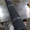 Front Door Mat, Heavy Duty Indoor Outdoor Entrance Door Mat, 96" x 48" Commercial Door Mats for Entryway, Durable Non-Slip Rubber Backing, Low-Profile Welcome Mats for Entry, Gray