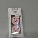 Bibs Pacifiers Color Collection, Set of 2 BPA-Free Latex Pacifiers Made in Europe, Round Nipple Baby Pacifier. (6+ Month (Pack of 2), Blossom)