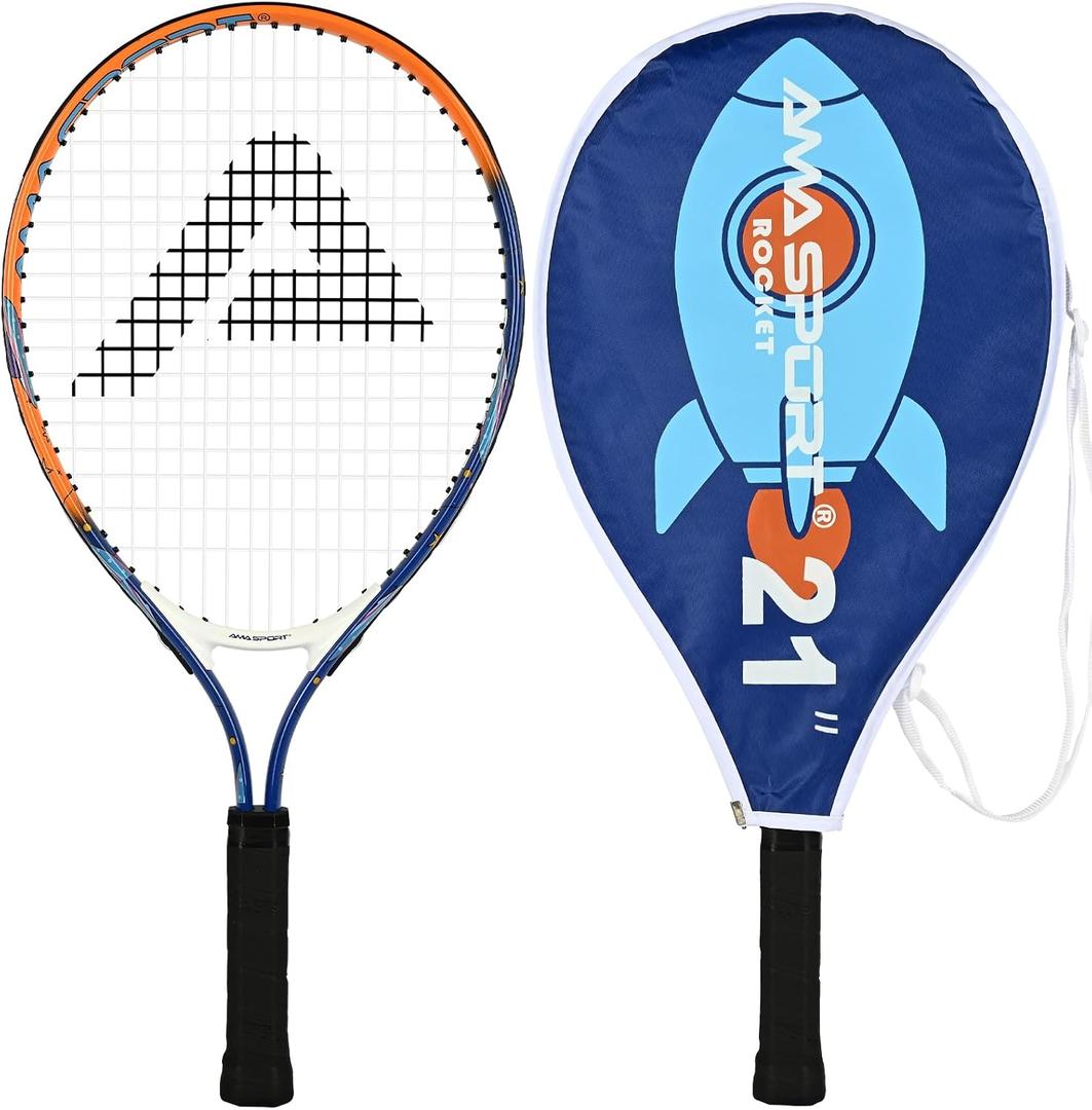 AMA SPORT Kids Tennis Racket for Junior, 17-25 Inches, Age 2-10