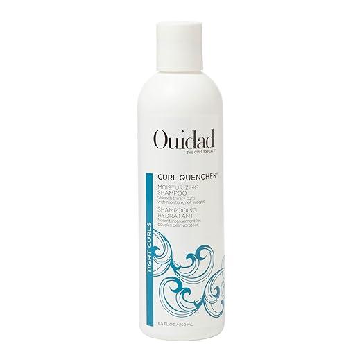 Ouidad Curl Quencher Moisturizing Shampoo  8.5 fl oz, Nourished & Hydrated Curls, Vegan & Color Safe Shampoo with Chamomile & Vitamin A & E, For Tight Curls, No Silicones, Sulfates & Parabens