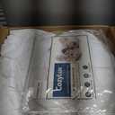 CozyLux Queen Comforter Set White Seersucker 7 Pieces Bed in a Bag Queen Comforter Set with Sheets, Luxury Soft Bedding Set with Down Alternative Comforter, Sheets, Pillowcases & Shams for All Seasons