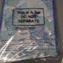 Soulchen 31.5 Inch Coastal Christmas Tree Collar Starfish Ocean Beach Blue Hexagon Fabric Collapsible Skirt Xmas Tree Collar for Artificial Trees Festive Holiday Nautical Decoration